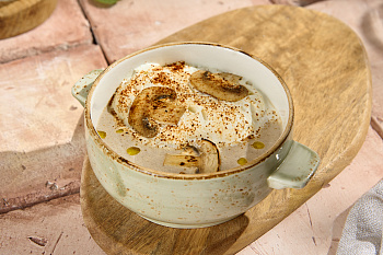 Крем-суп из белых грибов