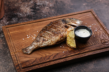 Дорадо на гриле