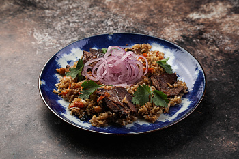 Плов с говядиной