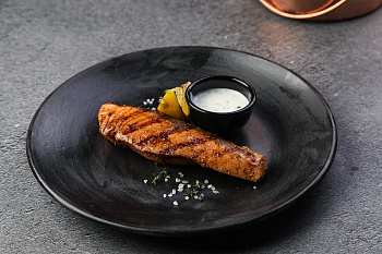 Стейк из лосося 