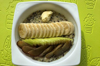 Каша из киноа на молоке