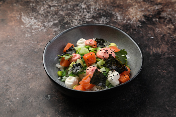 Поке из лосося